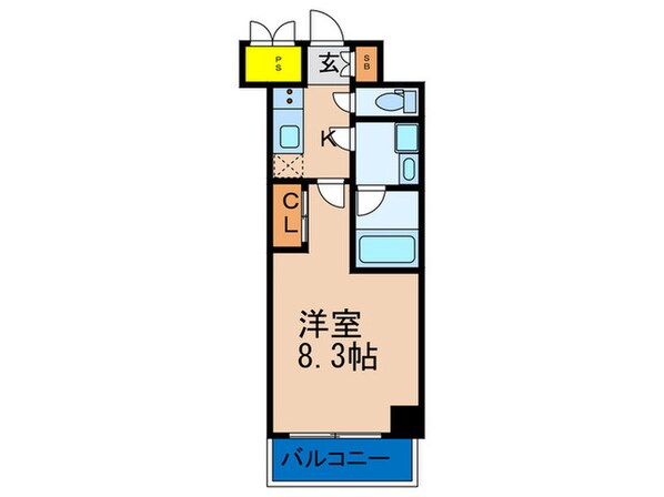 ウェルフォート十三本町の物件間取画像